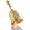 Solid Brass Gold Hand Bell for Wedding Teacher Meditation 1
