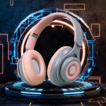 Bluetooth 5.3 foldable wireless headset with mic, 10-hour