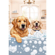 Wooden Pet Spa Day Puzzle Adults 500 Pieces