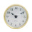 Quartz Wall Clock Gold 80mm Silent Battery Powered 1