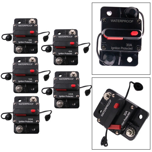 汽车音响电源保险丝座断路器带开关高功率 1