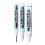 4x/set waterdichte markeerstiften,-Witte dikke puntmarkering 3