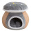 Mushroom Cat Bed Plush Cave with Removable Cushion 1
