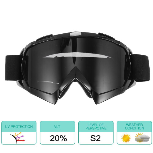 Windproof Outdoor Cycling Eyeglasses Black 1