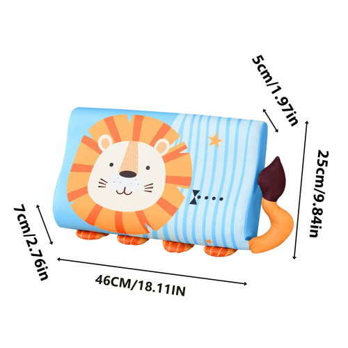 Fox-shaped lumbar pillow super soft stuffed animal 2