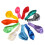 Latex Number Balloon Light Blue 12 pcs 7