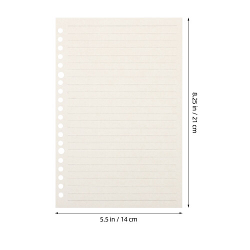 A5 Grid Paper Thick Page Filler 60 Sheets 1