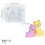 Silicone Candle Mold Clear Texture Reusable 1 Pack 1