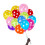 Colorful Dot Balloons 12 Inch 50 Pieces 3