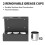 BCLONG Wall Mount Grease Sprayer Holder with Drip Cups 6