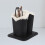Eyeglass Holder Stand Black Plush Lined 2 Pack 3