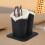 Eyeglass Holder Stand Black Plush Lined 2 Pack 4
