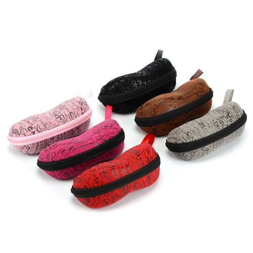 Portable Hard Glasses Case with Zip Hook 2