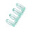Plastic binding strip with 4 holes for notebooks and 1
