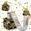 Birthday Money Box Black Gold Fast Pull Cash 8