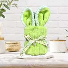 Karymi Soft Bunny Towel 50x25cm Easter Animal Bath Towel
