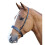 (Full, Black) Blenheim Hunter Leather Horse Cavesson 1