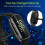 Screen Protector and TPU Bumper Case for Fitbit Inspire 3 4