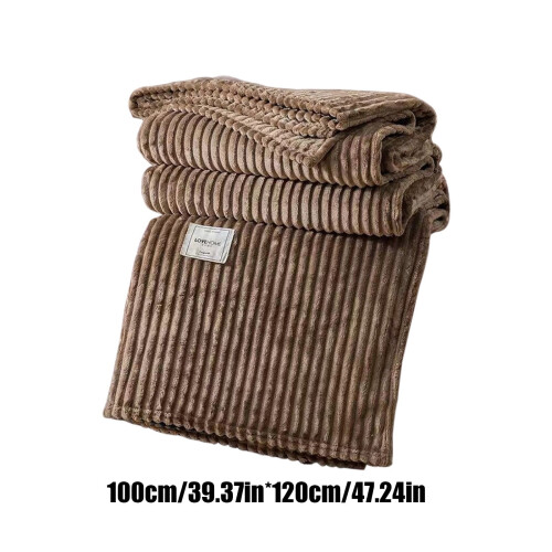 Pink fleece throw blanket 100x120cm 1