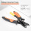 Push-in Connector Pneumatic Disconnect Tool Kit 6–12mm 15 6