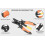 Push-in Connector Pneumatic Disconnect Tool Kit 6–12mm 15 8