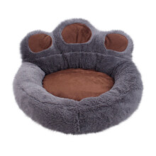 Donut Dog Bed Medium Warm Plush Anti-Slip Pet Bed