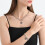 Light Luxury Collarbone Chain Necklace Five-Pointed Star 7