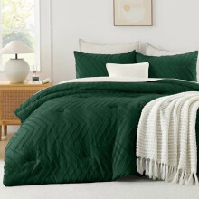 Emerald Green King Comforter Set Boho Forest Vintage