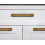 Antique Brass Cabinet Pulls with Backplate 5-Pack 4