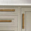 Antique Brass Cabinet Pulls with Backplate 5-Pack 5