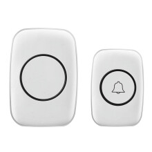Wireless Doorbell Waterproof Button Plug-in Receiver 1000ft