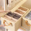 Foldable Fabric Storage Box Beige-Gray 22L 40x27x21cm 4