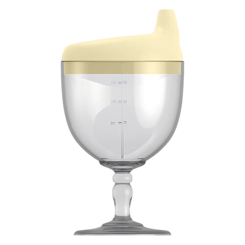 Baby Sippy Cup Glass No-Spill 2 pcs