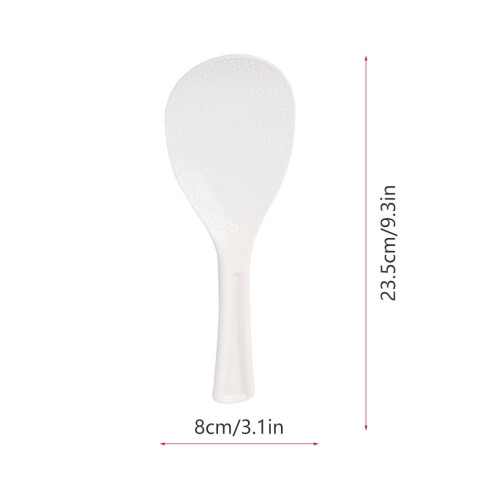 Rice Cooker Spoon White Serving Utensil Set 4 Pcs 1