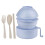 Decorative Ramen Bowl for Instant Noodles Microwave Use 5
