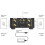 100W Class D Bluetooth 5.0 Audio Amplifier Black 4