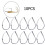High Carbon Steel Wacky Rig Hooks 10 Pcs 2