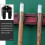 Pool Cue Holder Plastic Wall-Mounted 5-Pack 2