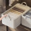 Fabric Drawer Organizer Washable Foldable Space-Saving 4