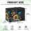 Sunflower Butterfly Dust Cover for Sewing Machine Soft 7