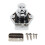 50 Pcs Push Button Keyless Lock  Cupboard Caravan Lock for RV Drawer Cabinet Doors Thickness 15-27mm 6