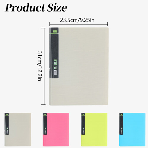 A4 File Folder Sky Blue 60-Page Music Sheet Holder 1