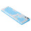Gaming Keyboard Mechanical Feel USB Wired RGB Backlit 2