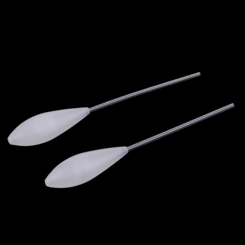 Bombarde Float Fishing Weight 2.6g 3g 4g White 2pcs 1