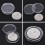 Clear Coin Capsules 30mm Storage Boxes 100 pcs 5