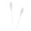 Bombarde Float Fishing Weight 2.6g 3g 4g White 2pcs 5