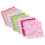 Fabric Patchwork  Cotton Material Batiks Mixed Squares Bundle, 10 x 10cm, 200-Pack 5