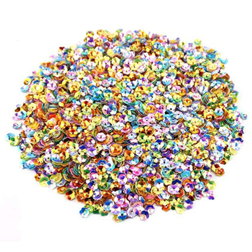 Sequin Crafts Assorted Colors 6mm 2