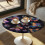 Stretchable Round Table Cover Butterfly Design 24 Inch 2