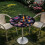 Stretchable Round Table Cover Butterfly Design 24 Inch 3
